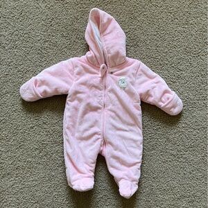 Carter's Baby Pink Cozy Outerwear
